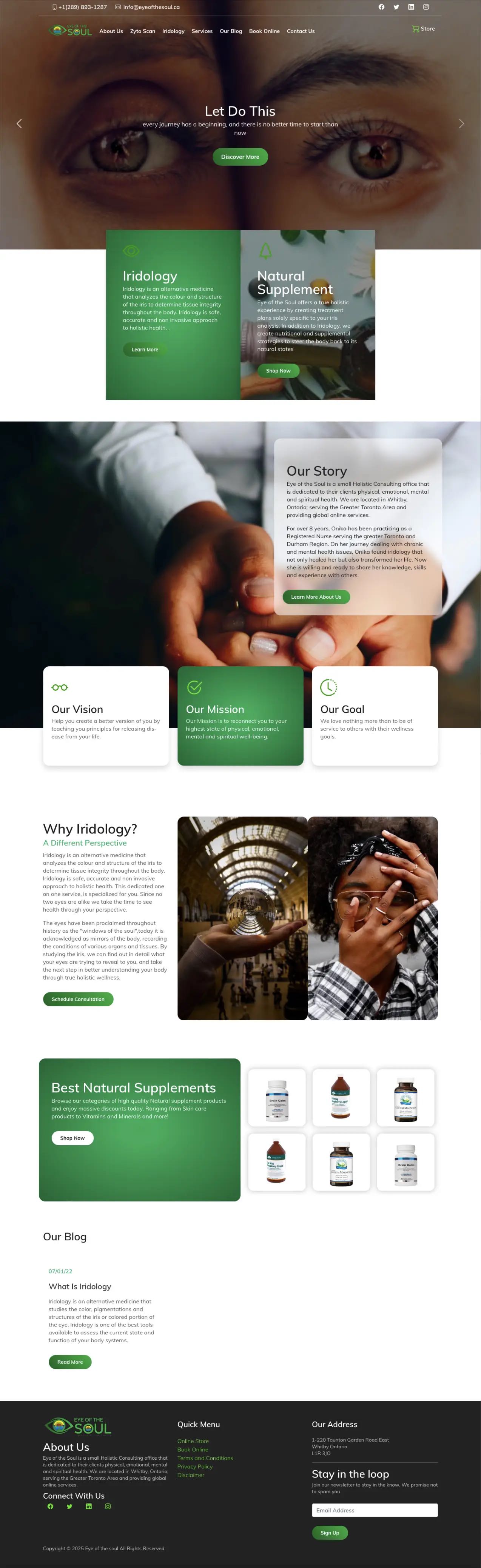 WebQ Web project, Eye of the soul